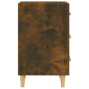 vidaXL füstös tölgy színű szerelt fa éjjeliszekrény 40 x 40 x 66 cm