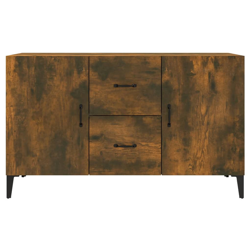 vidaXL füstös tölgy színű szerelt fa tálalószekrény 100 x 36 x 90 cm