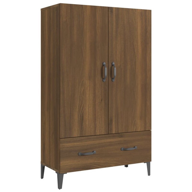 vidaXL barna tölgy színű szerelt fa tálalószekrény 70 x 31 x 115 cm