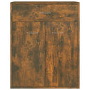 vidaXL füstös tölgy színű szerelt fa tálalószekrény 60 x 30 x 75 cm