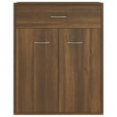 vidaXL barna tölgy színű szerelt fa tálalószekrény 60 x 30x 75 cm