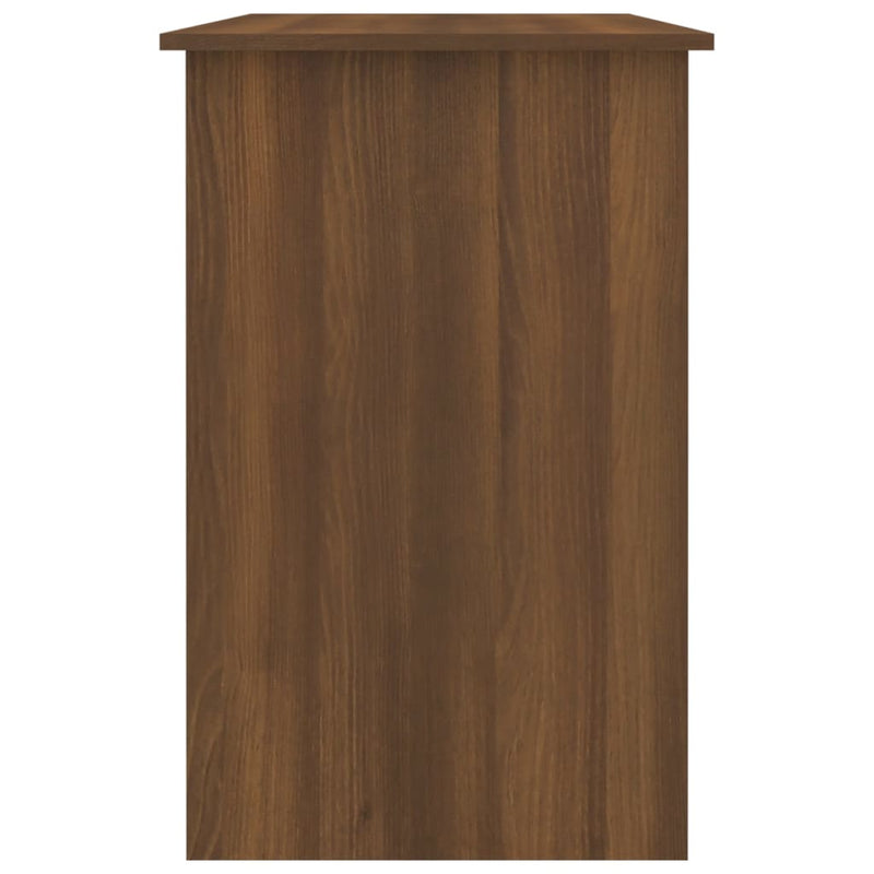 vidaXL barna tölgy színű szerelt fa íróasztal 100 x 50 x 76 cm