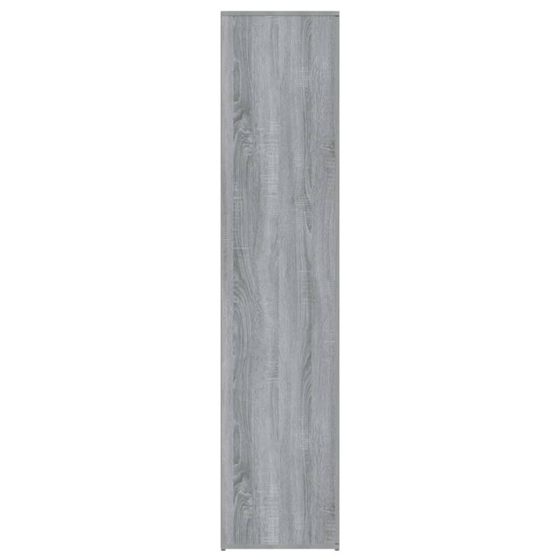 vidaXL szürke sonoma színű szerelt fa cipősszekrény 80 x 39 x 178 cm
