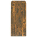 vidaXL füstös tölgy színű tálalószekrény LED-ekkel 80 x 35 x 75 cm