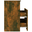 vidaXL 2 db füstös tölgy színű éjjeliszekrény 50 x 32 x 60 cm