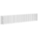 vidaXL horganyzott vas gabion magaságyás 540x50x100 cm
