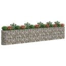 vidaXL horganyzott vas gabion magaságyás 540x50x100 cm