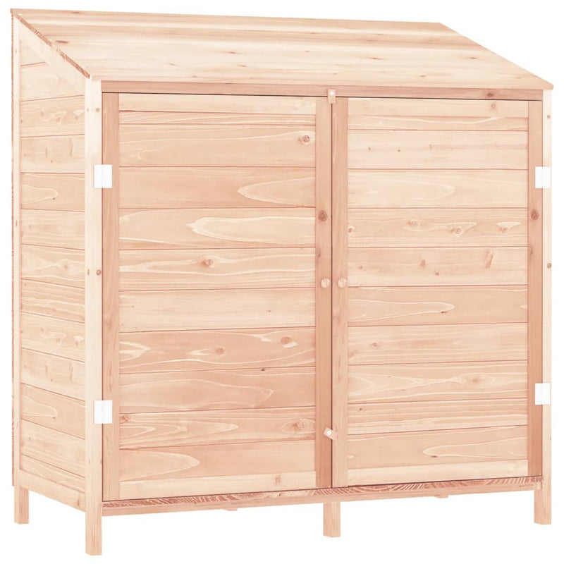vidaXL tömör fenyőfa kerti fészer 102 x 52 x 112 cm