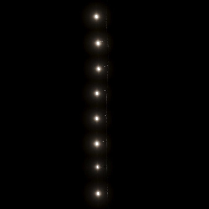 vidaXL hideg fehér fényű PVC LED-füzér 300 LED-el 30 m