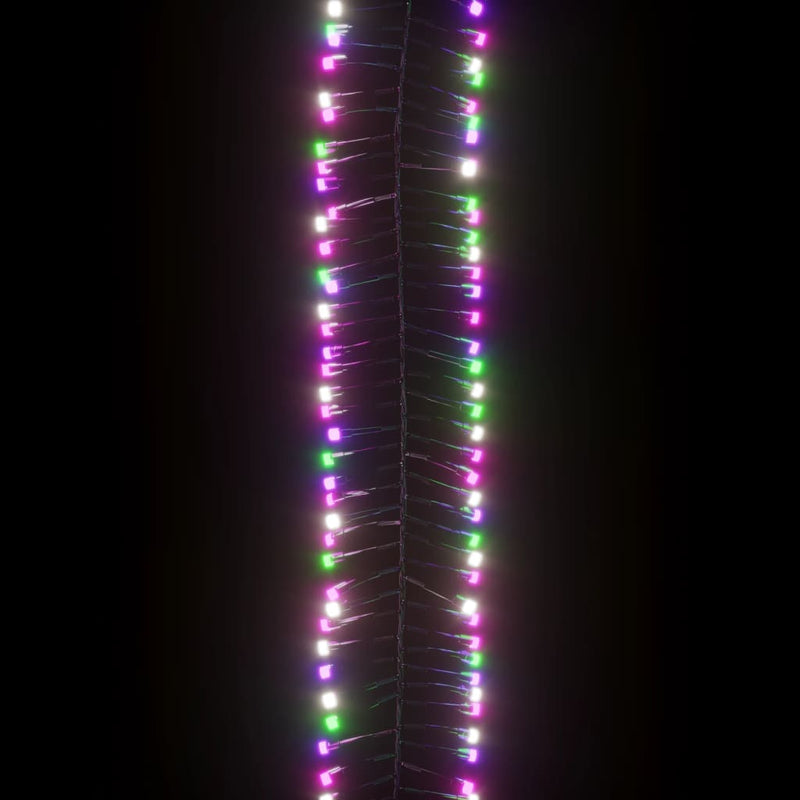 vidaXL színes pasztell fényű fürtös PVC LED-szalag 1000 LED-del 11 m