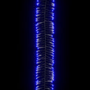 vidaXL kék fényű fürtös PVC LED-szalag 3000 LED-del 23 m