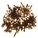 vidaXL meleg fehér fényű kompakt PVC LED-szalag 400 LED-del 13 m