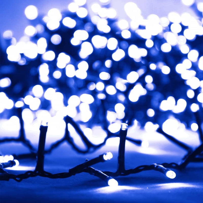 vidaXL kék fényű kompakt PVC LED-szalag 3000 LED-del 30 m