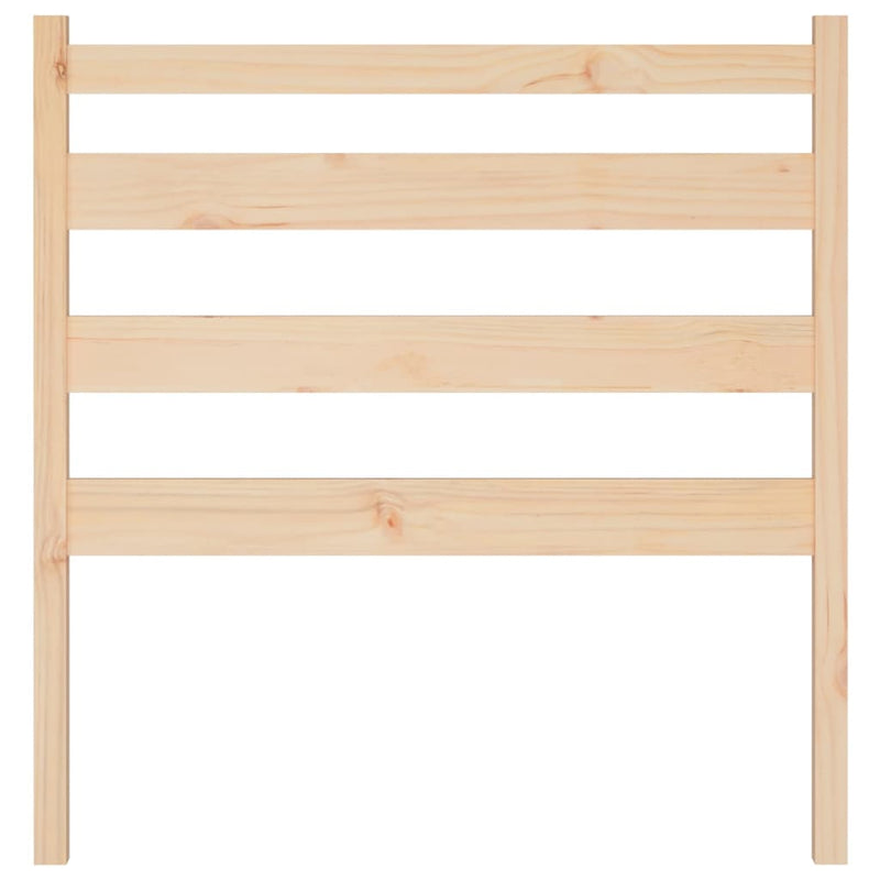 vidaXL tömör fenyőfa ágyfejtámla 81 x 4 x 100 cm
