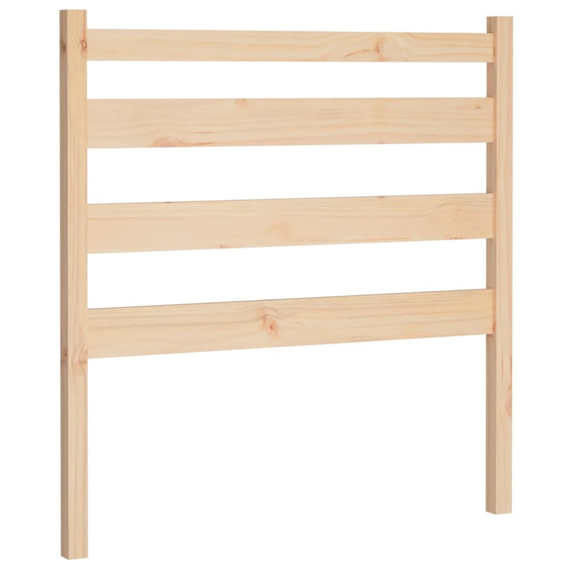 vidaXL tömör fenyőfa ágyfejtámla 106 x 4 x 100 cm