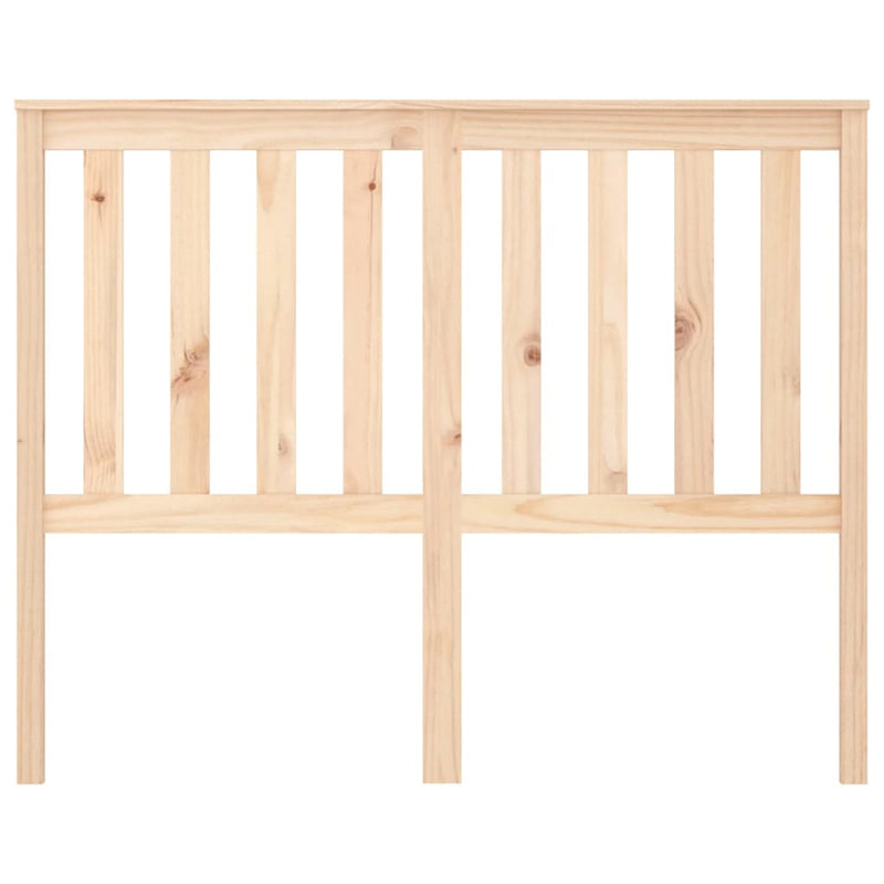 vidaXL tömör fenyőfa ágyfejtámla 141x6x101 cm