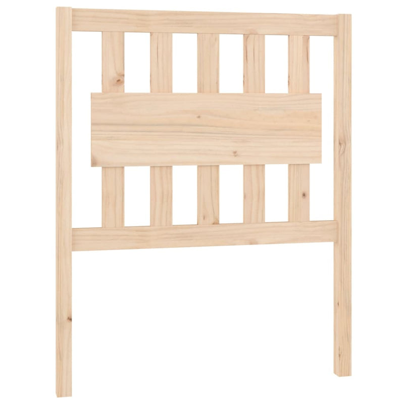 vidaXL tömör fenyőfa ágyfejtámla 80,5 x 4 x 100 cm