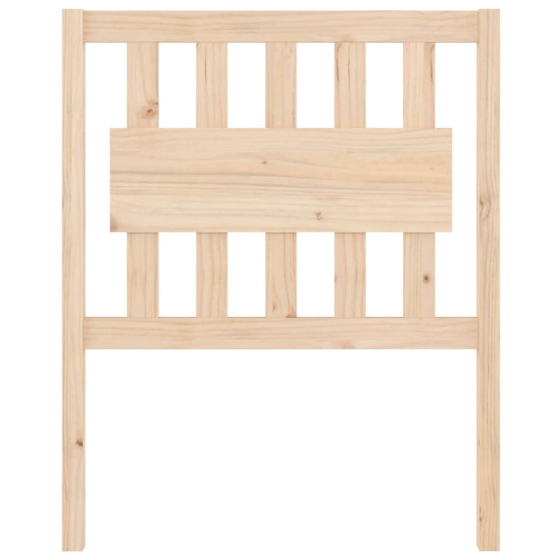 vidaXL tömör fenyőfa ágyfejtámla 80,5 x 4 x 100 cm