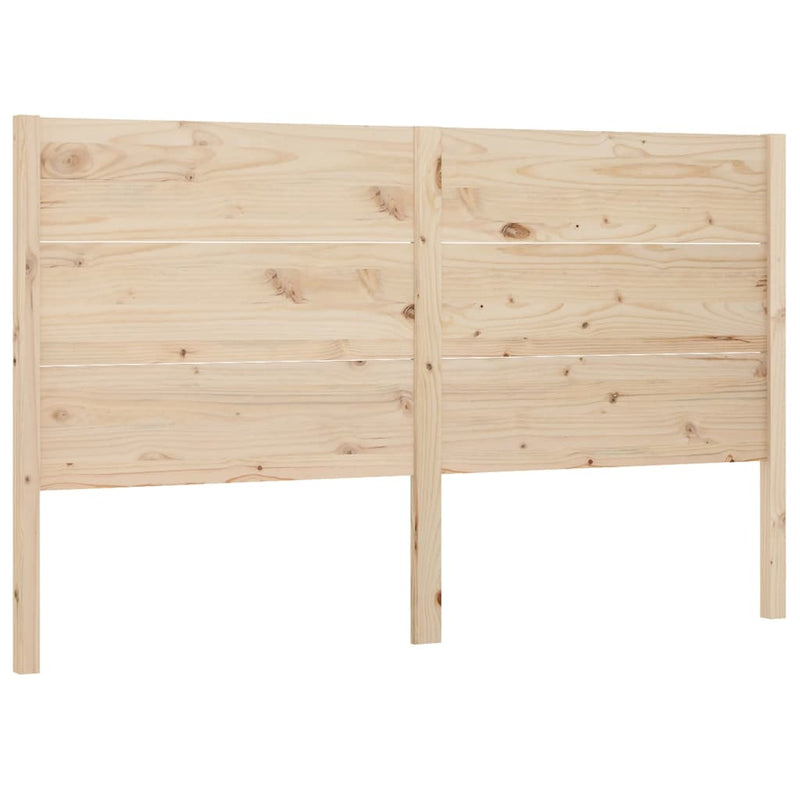 vidaXL tömör fenyőfa fejtámla 166 x 4 x 100 cm