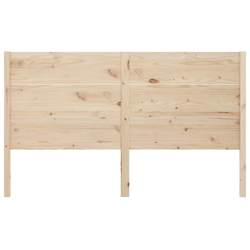vidaXL tömör fenyőfa fejtámla 166 x 4 x 100 cm