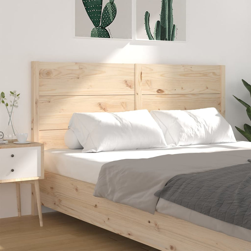vidaXL tömör fenyőfa fejtámla 166 x 4 x 100 cm