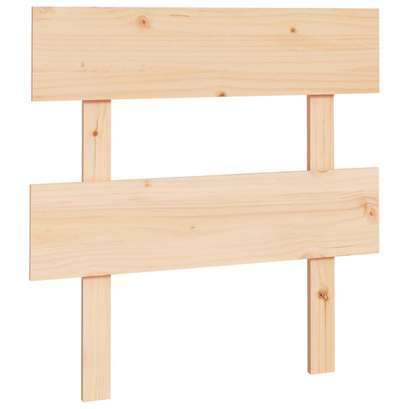 vidaXL tömör fenyőfa ágyfejtámla 93,5 x 3 x 81 cm