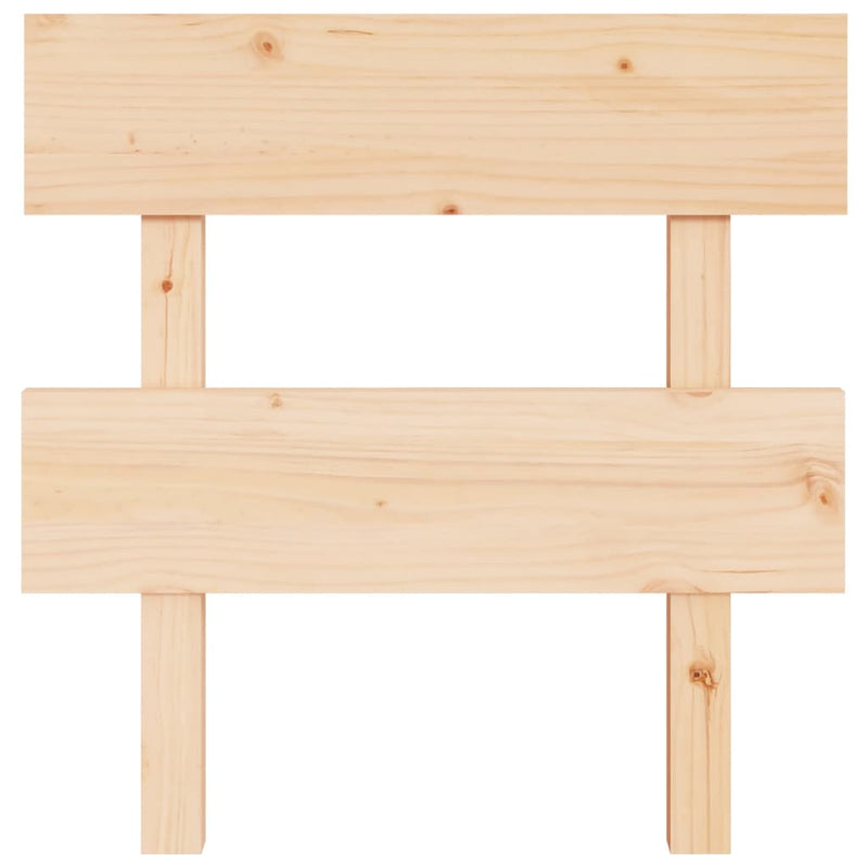 vidaXL tömör fenyőfa ágyfejtámla 93,5 x 3 x 81 cm
