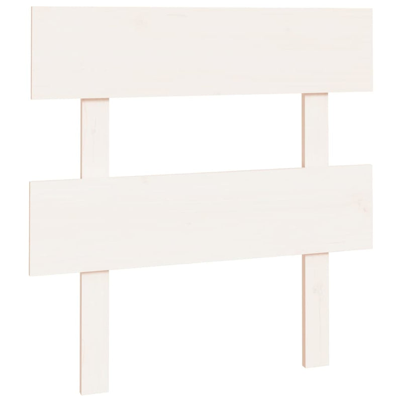 vidaXL fehér tömör fenyőfa ágyfejtámla 93,5 x 3 x 81 cm