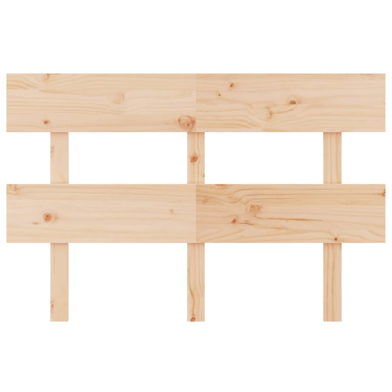 vidaXL tömör fenyőfa ágyfejtámla 184x3x81 cm