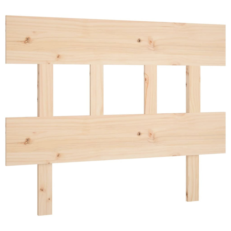 vidaXL tömör fenyőfa ágyfejtámla 93,5 x 3 x 81 cm