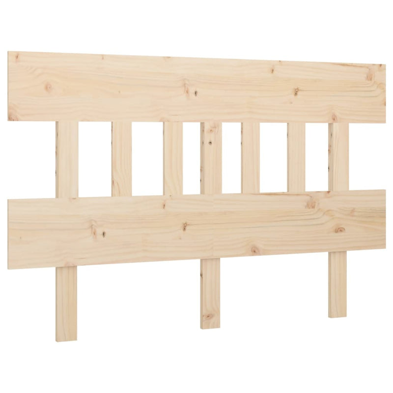 vidaXL tömör fenyőfa ágyfejtámla 143,5x3x81 cm