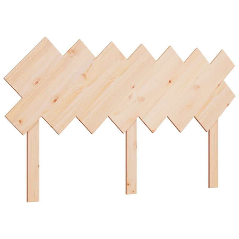 vidaXL tömör fenyőfa ágyfejtámla 141x3x80,5 cm