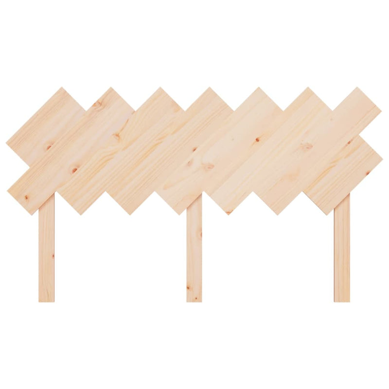 vidaXL tömör fenyőfa ágyfejtámla 141x3x80,5 cm