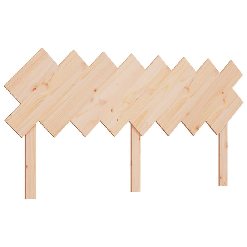 vidaXL tömör fenyőfa ágyfejtámla 159,5x3x80,5 cm