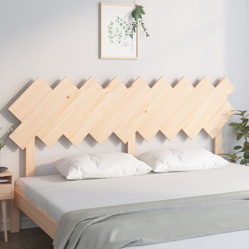 vidaXL tömör fenyőfa ágyfejtámla 178x3x80,5 cm