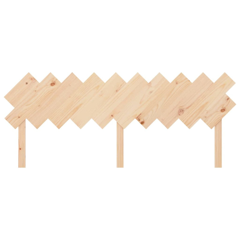 vidaXL tömör fenyőfa ágyfejtámla 196x3x80,5 cm