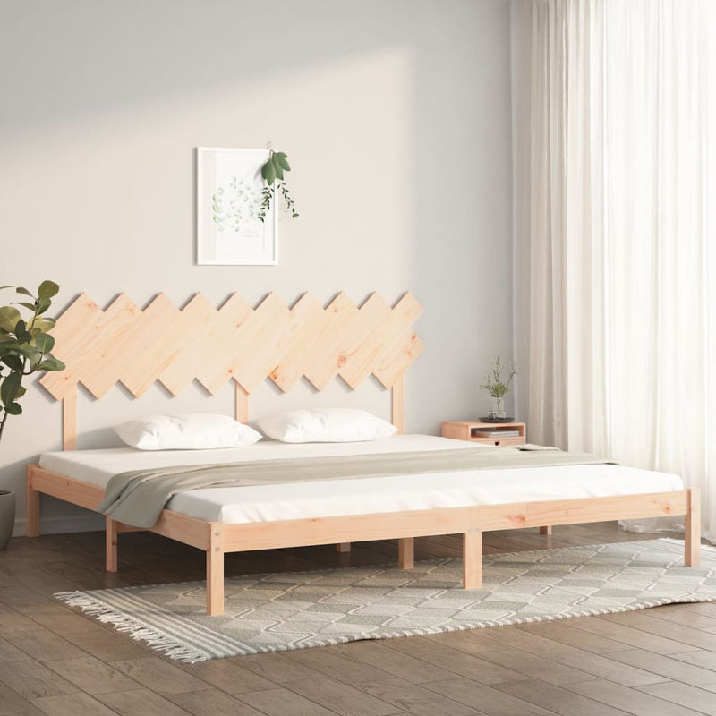 vidaXL tömör fa ágykeret 200 x 200 cm
