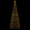 vidaXL kúp alakú karácsonyfa 1400 meleg fehér LED-del 160 x 500 cm