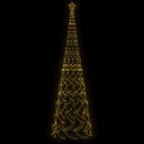 vidaXL kúp alakú karácsonyfa 3000 meleg fehér LED-del 230 x 800 cm