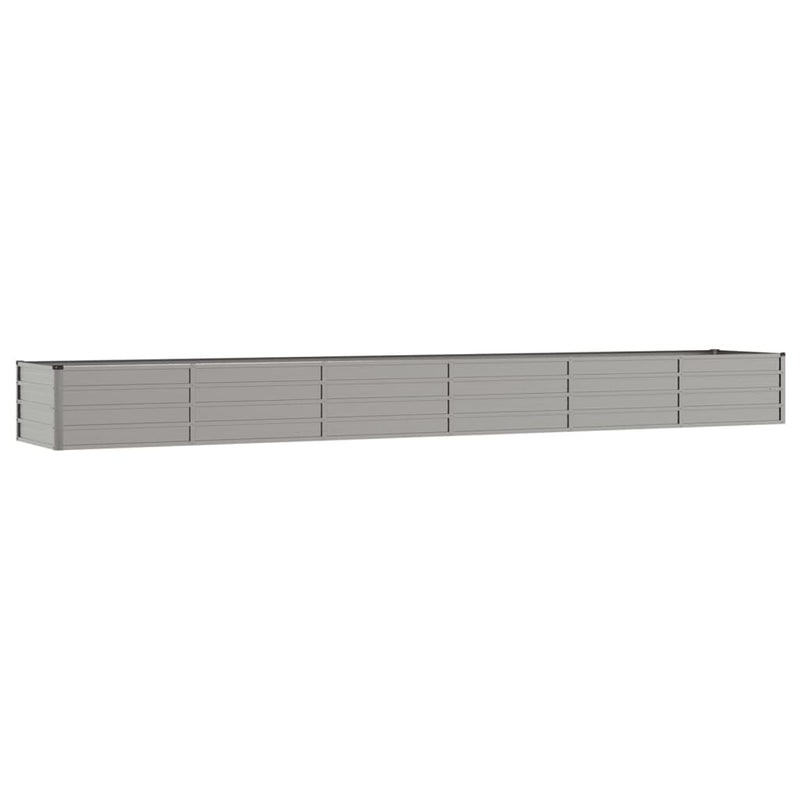 vidaXL rozsda színű corten acél kerti magaságyás 480 x 80 x 45 cm
