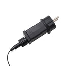 vidaXL felfújható hóembercsalád LED-ekkel 500 cm