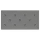 vidaXL 12 db szürke műbőr fali panel 60 x 30 cm 2,16 m²