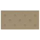 vidaXL 12 db kávészínű műbőr fali panel 60 x 30 cm 2,16 m²