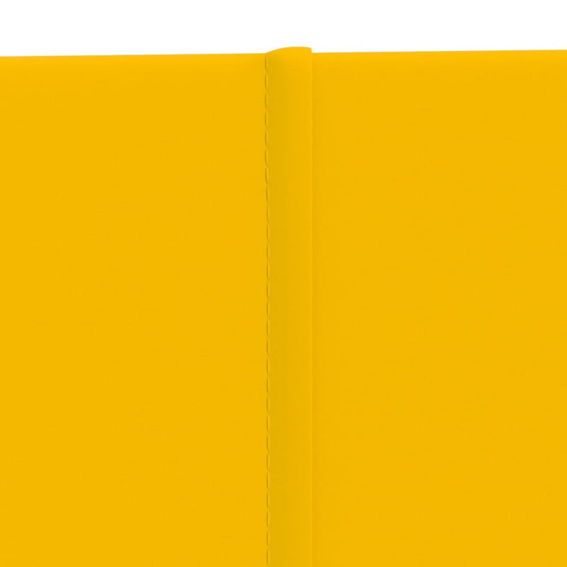 vidaXL 12 db sárga bársony fali panel 90x15 cm 1,62 m²
