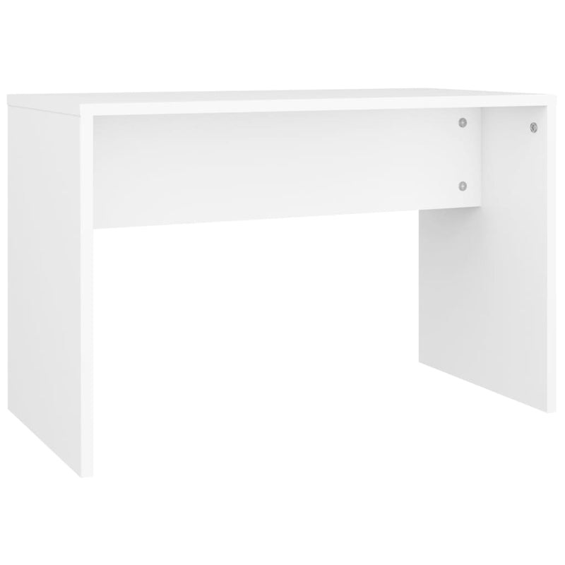 vidaXL fehér szerelt fa fésülködőszék 70 x 35 x 45 cm