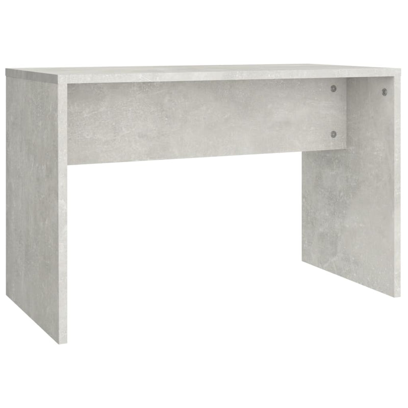 vidaXL betonszürke szerelt fa fésülködőszék 70 x 35 x 45 cm