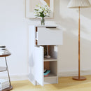 vidaXL fehér szerelt fa tálalószekrény 30 x 30 x 70 cm