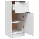 vidaXL fehér szerelt fa tálalószekrény 30 x 30 x 70 cm