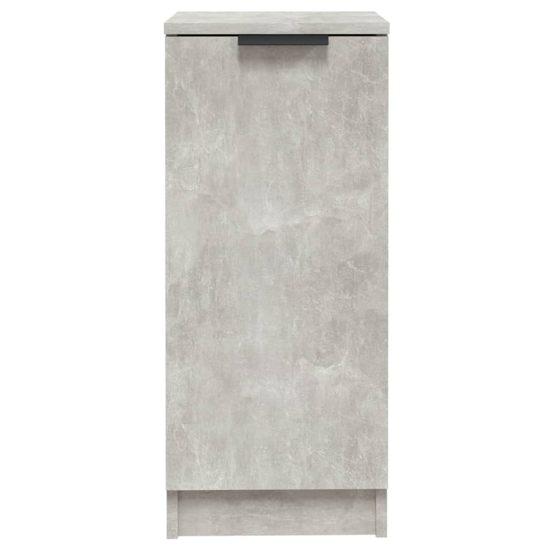 vidaXL 2 db betonszürke szerelt fa tálalószekrény 30 x 30 x 70 cm