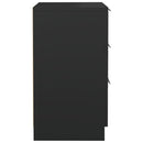 vidaXL 2 db fekete éjjeliszekrény 40 x 36 x 65 cm